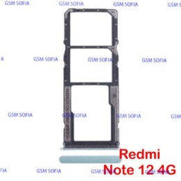 BANDEJA SIM + SD PARA XIAOMI REDMI NOTE 12 4G / 22111317I - VERDE