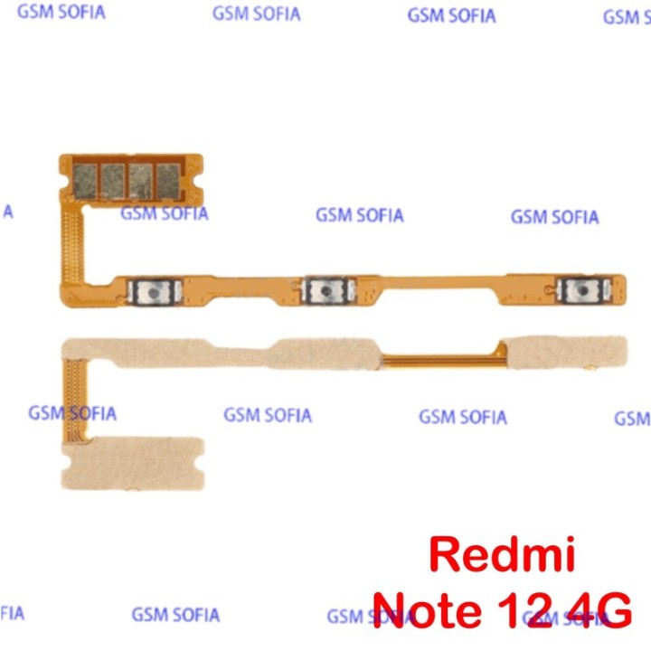 FLEX POWER + VOLUMEN PARA XIAOMI REDMI NOTE 12 4G / 22111317I