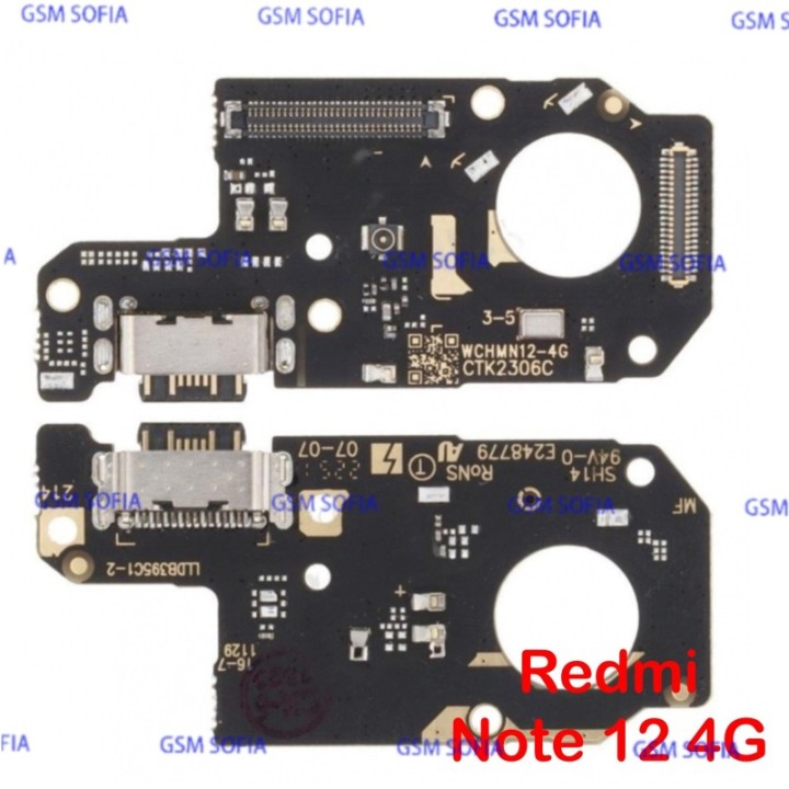 Placa carga para redmi note 12 4G