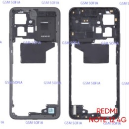 Marco Lateral Para Redmi note 12 4G - Negro