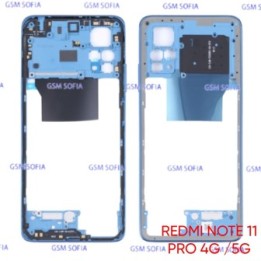 Marco Lateral Para Redmi note 11 Pro 4G / Redmi note 11 Pro 5G / Redmi Note 12 Pro 4G - Azul