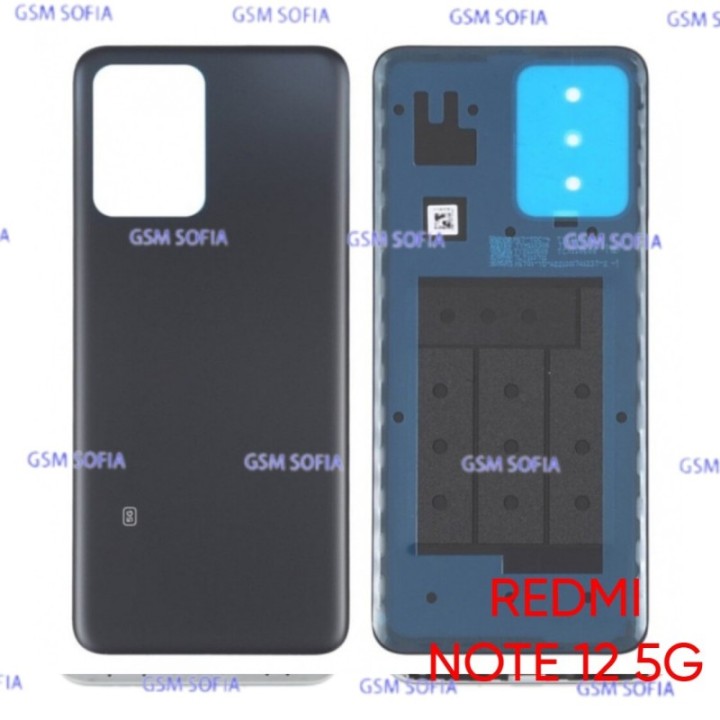 Tapa trasera Para Redmi note 12 5G - Negro