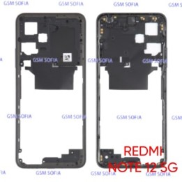 Marco Lateral Para Redmi note 12 5G - Negro