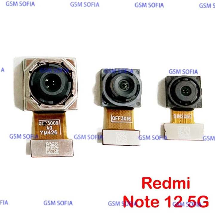 JUEGO DE MODULO CAMARA TRASERA COMPLETAS PARA XIAOMI REDMI NOTE 12 5G