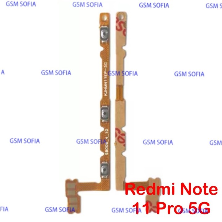 Flex power + volumen Para Redmi note 11 Pro 5G / Poco X4 Pro 5G / Redmi note 11 Pro 4G / Redmi Note 12 Pro 4G