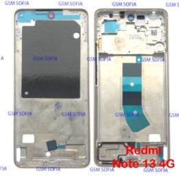 Chasis / Marco Externa con botonera para Redmi note 13 4G - Oro