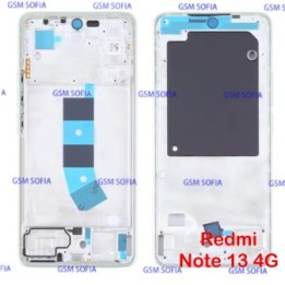 Chasis / Marco Externa con botonera para Redmi note 13 4G - Verde