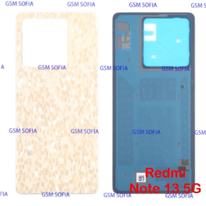 Tapa trasera para Redmi note 13 5G - Oro