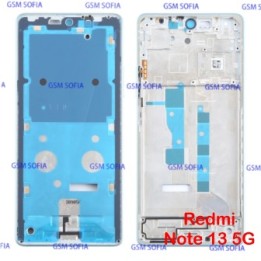Chasis / Marco Externa con botonera para Redmi note 13 5G - Azul