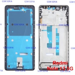Chasis / Marco Externa con botonera para Redmi note 13 5G - Negro