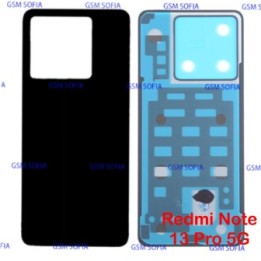 Tapa trasera para Redmi note 13 Pro 5G - Negro