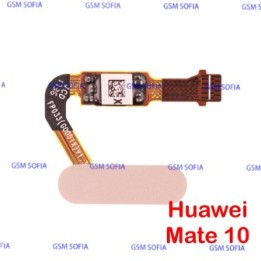 Boton Home Con Flex Lector De Huella Para Huawei Mate 10/P20/P20 Pro/V10/View 10/Nova 2s - Rosada