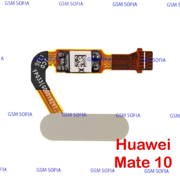 Boton Home Con Flex Lector De Huella Para Huawei Mate 10/P20/P20 Pro/V10/View 10/Nova 2s - Oro