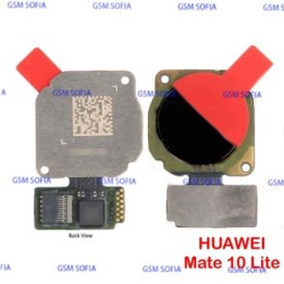 Flex De Lector Huella Para Huawei Mate 10 Lite / Mate 20 Lite / Y6 2019 / Y7 2017 / Y7 2019 / Y9 2018 / Y9 2019 - Negro
