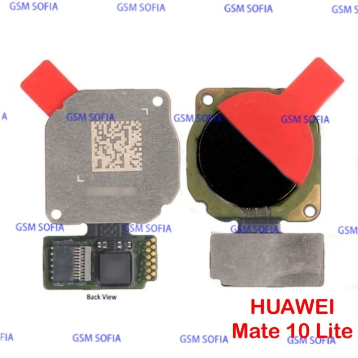 Flex De Lector Huella Para Huawei Mate 10 Lite / Mate 20 Lite / Y6 2019 / Y7 2017 / Y7 2019 / Y9 2018 / Y9 2019 - Negro