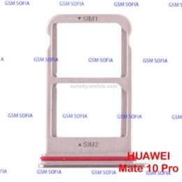Bandeja Sim Para Huawei Mate 10 Pro - Rosa