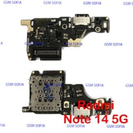 Módulo Placa carga Para Redmi Note 14 5G