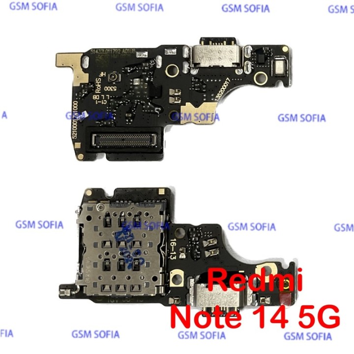 Módulo Placa carga Para Redmi Note 14 5G