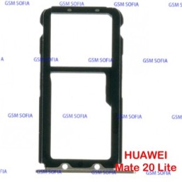 Bandeja Sim / Micro SD Para Huawei Mate 20 Lite - Oro