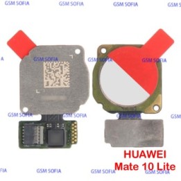 Flex De Lector Huella Para Huawei Mate 10 Lite / Mate 20 Lite / Y6 2019 / Y7 2017 / Y7 2019 / Y9 2018 / Y9 2019 - Gris Plata