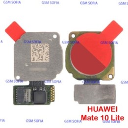 Flex De Lector Huella Para Huawei Mate 10 Lite / Mate 20 Lite / Y6 2019 / Y7 2017 / Y7 2019 / Y9 2018 / Y9 2019 - rojo