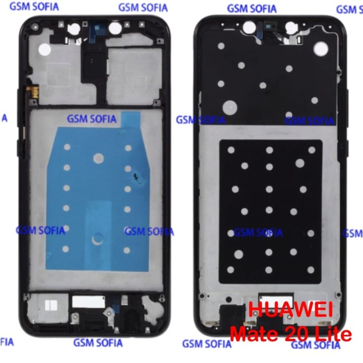 Chasis De Pantalla / Marco Medio Para HUAWEI MATE 20 LITE - Negro