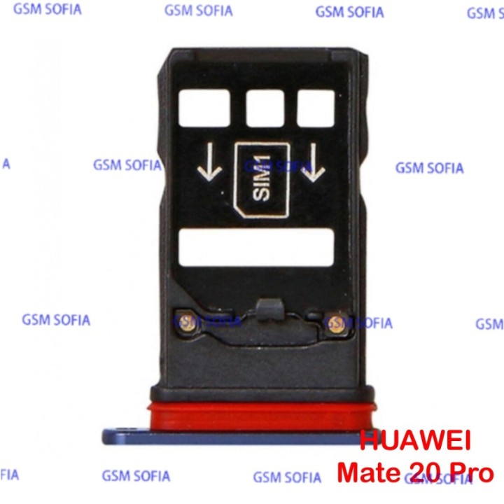 Bandeja Sim Para Huawei Mate 20 Pro - Azul