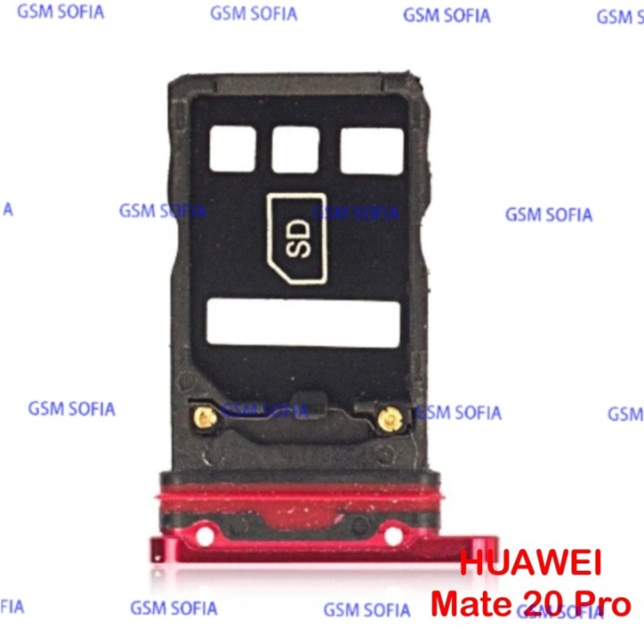 Bandeja Sim Para Huawei Mate 20 Pro - Rojo