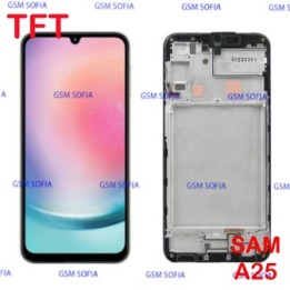 Pantalla Completa TFT con marco para Samsung Galaxy A25 4G A255 / A25 5G A256