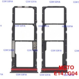 Bandeja sim Para Motolora Moto G04 / Moto E14 - Negro