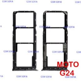 Bandeja sim Para Motolora Moto G24 - Negro