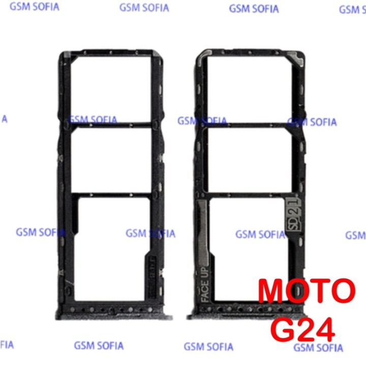 Bandeja sim Para Motolora Moto G24 - Negro