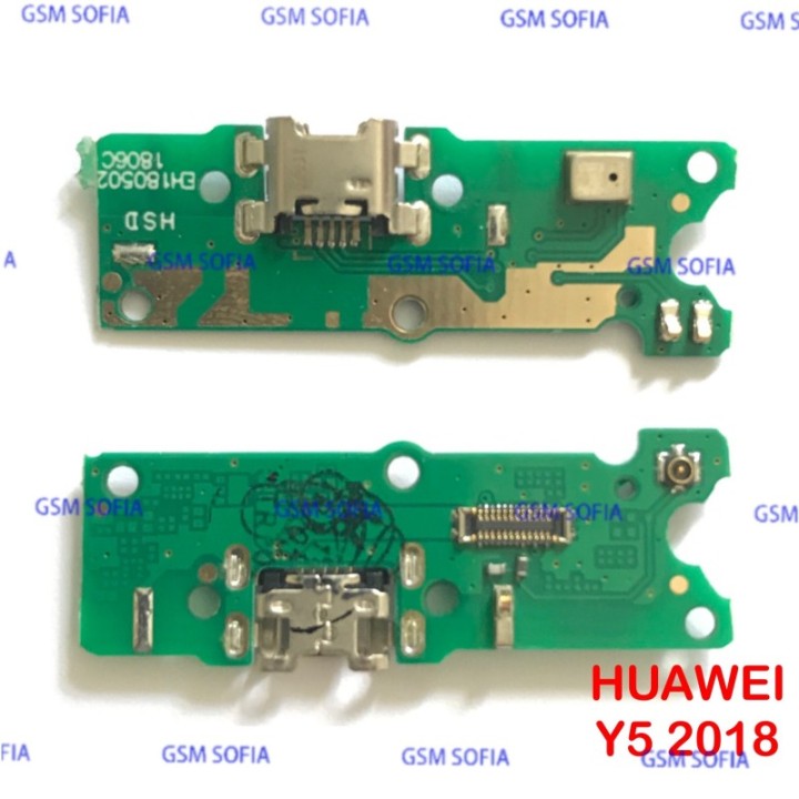 Placa Auxiliar Con Conector Carga Para Huawei Y5 2018