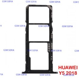 Bandeja Sim Para Huawei Y5 2018 - Negro