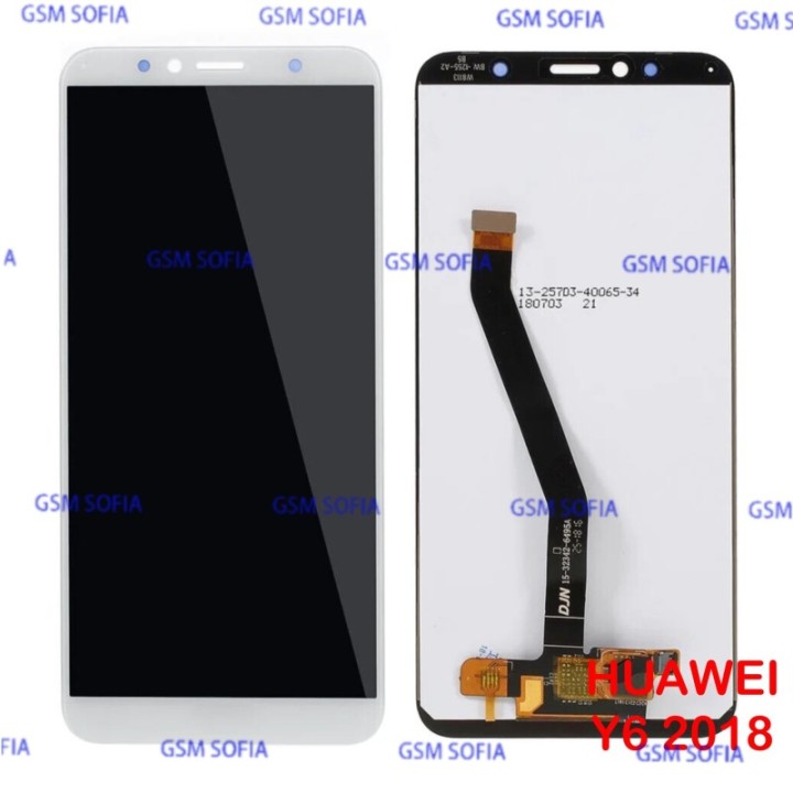 Pantalla Completa Para HUAWEI Y6 2018 / Y6 PRIME 2018 / honor 7a - Blanco