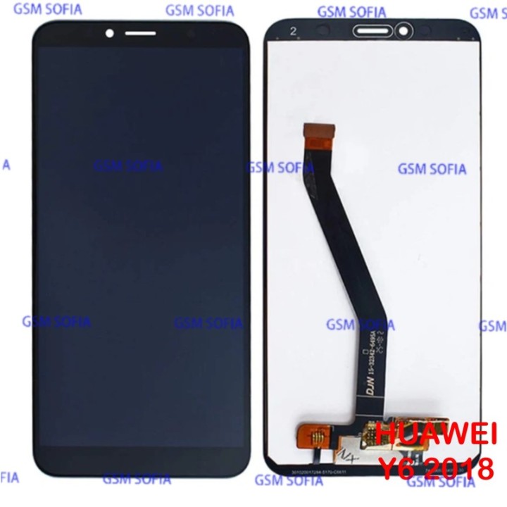 Pantalla Completa Para HUAWEI Y6 2018 / Y6 PRIME 2018 / honor 7a - Negro