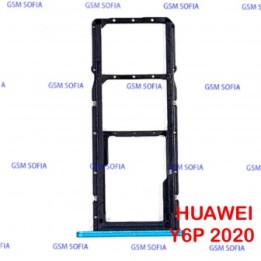 Bandeja de sim para Huawei Y6p 2020 - Verde