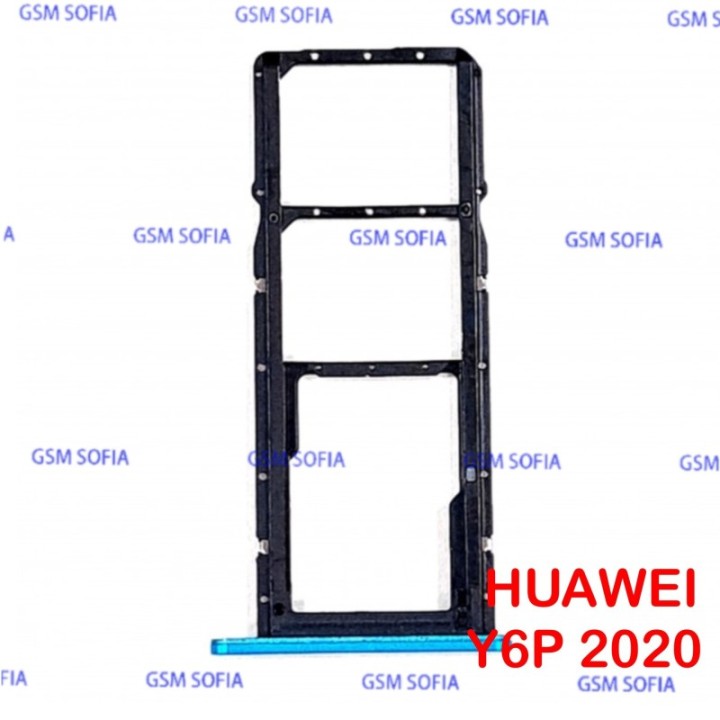 Bandeja de sim para Huawei Y6p 2020 - Verde