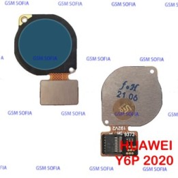 Flex De Lector Huella Para Huawei Y6p 2020 / Y7p 2020 / P40 lite E / P smart Z / P smart 2020 - Azul