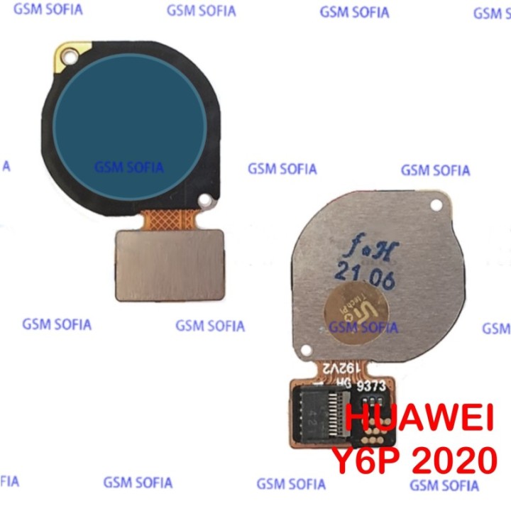 Flex De Lector Huella Para Huawei Y6p 2020 / Y7p 2020 / P40 lite E / P smart Z / P smart 2020 - Azul