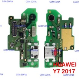 Flex Con Conector De Carga Y Microfono Para HUAWEI Y7 2017 / Y7 2018 / Y7 PRIME / ENJOY 7 PLUS