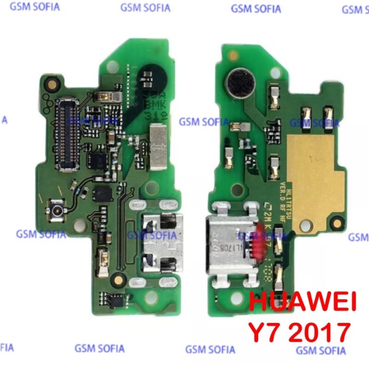 Flex Con Conector De Carga Y Microfono Para HUAWEI Y7 2017 / Y7 2018 / Y7 PRIME / ENJOY 7 PLUS