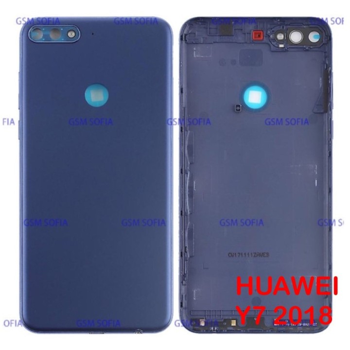 Tapa Trasera Para Huawei Y7 2018 - Azul