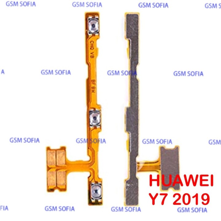 Flex Power Boton Encendido+Volumen Para Huawei Y7 2019