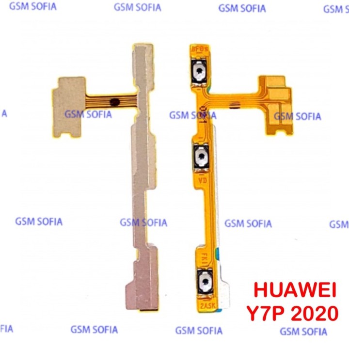 Flex volumen y power para Huawei P40 lite e / Honor Play 3 / Y7P 2020