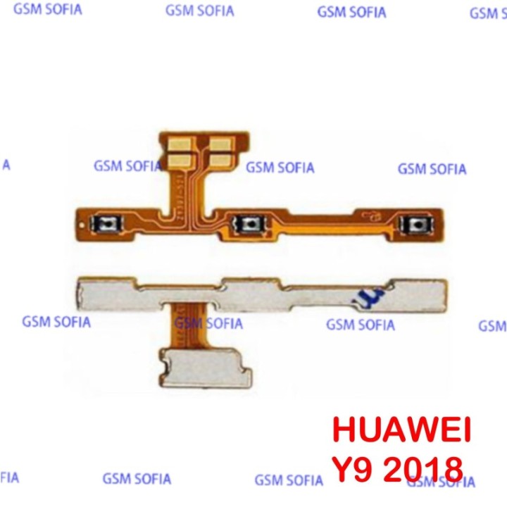 Flex Power Boton Encendido+Volumen Para Huawei Y9 2018