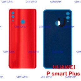 Tapa Trasera Para Huawei P Smart Plus / Nova 3i - Rojo