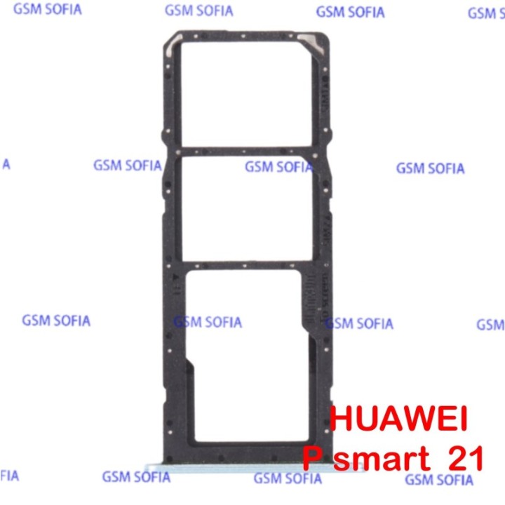 Bandeja sim para Huawei P Smart 2021 / Y7a - Azul