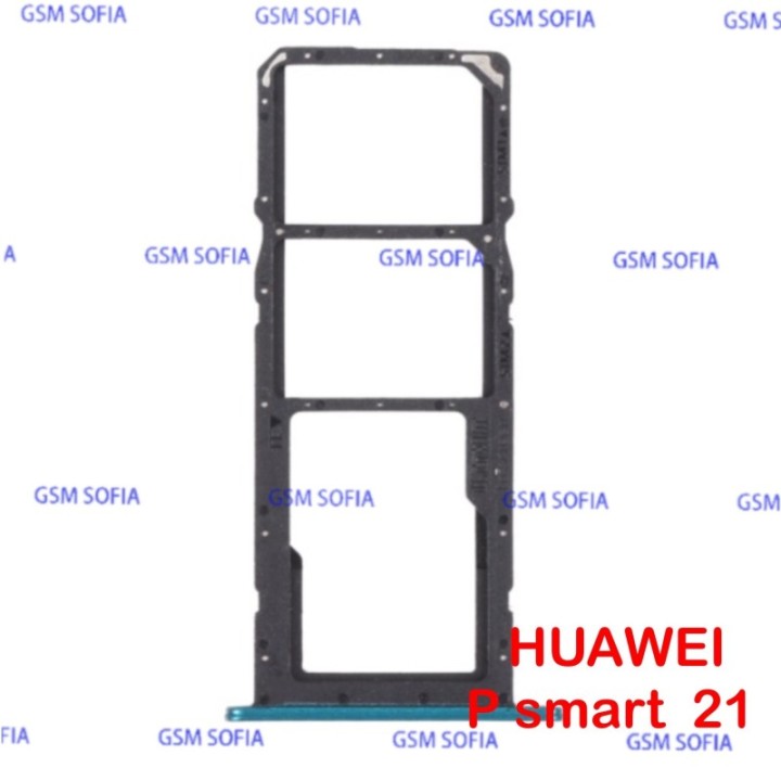 Bandeja sim para Huawei P Smart 2021 / Y7a - Verde