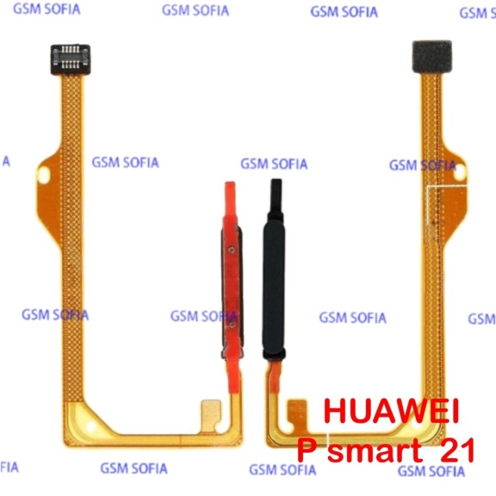 Flex huella para Huawei P Smart 2021 / Y7a - Negro